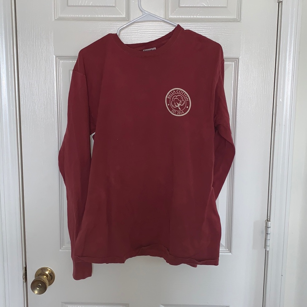 Bella cotton souther style long sleeve shirt